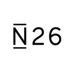 Das Logo der Firma N26, welche unsere Telefonzellen/Telefonkabinen/Telefonboxen/Raum In Raum Systeme/Meetingboxen in ihrem Büro nutzt. 