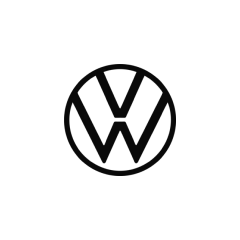 Das Logo der Firma Volkswagen, welche unsere Telefonzellen/Telefonkabinen/Telefonboxen/Raum In Raum Systeme/Meetingboxen in ihrem Büro nutzt. 